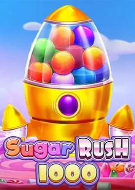 Słodka wersja Sugar Rush z mnożnikami 1000x - kolorowe cukierki i ekstremalne nagrody.